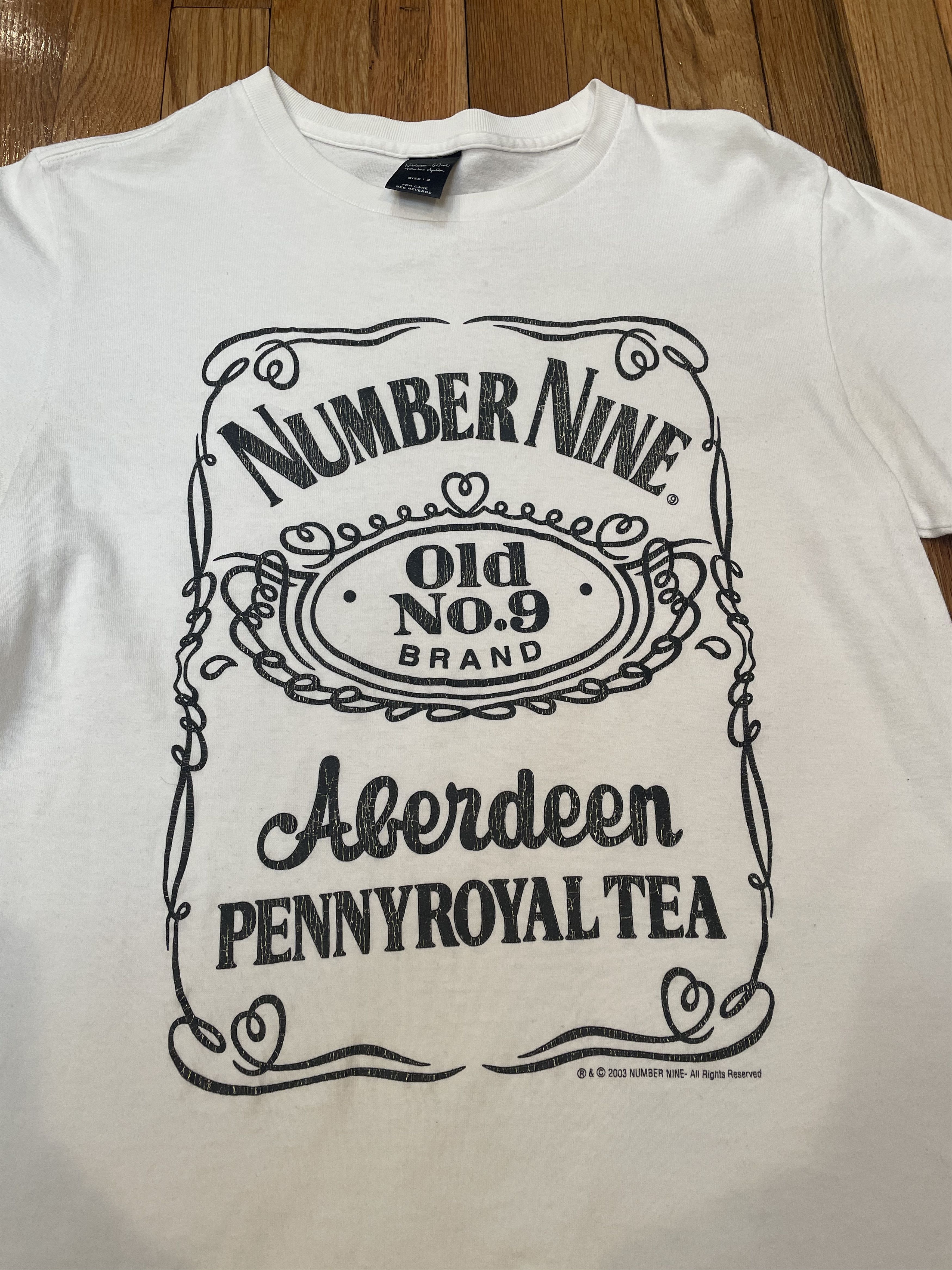 Number (N)ine Number (N)ine Jack Daniels Tee Royal Aberdeen Size US M / EU 48-50 / 2 - 1 Thumbnail