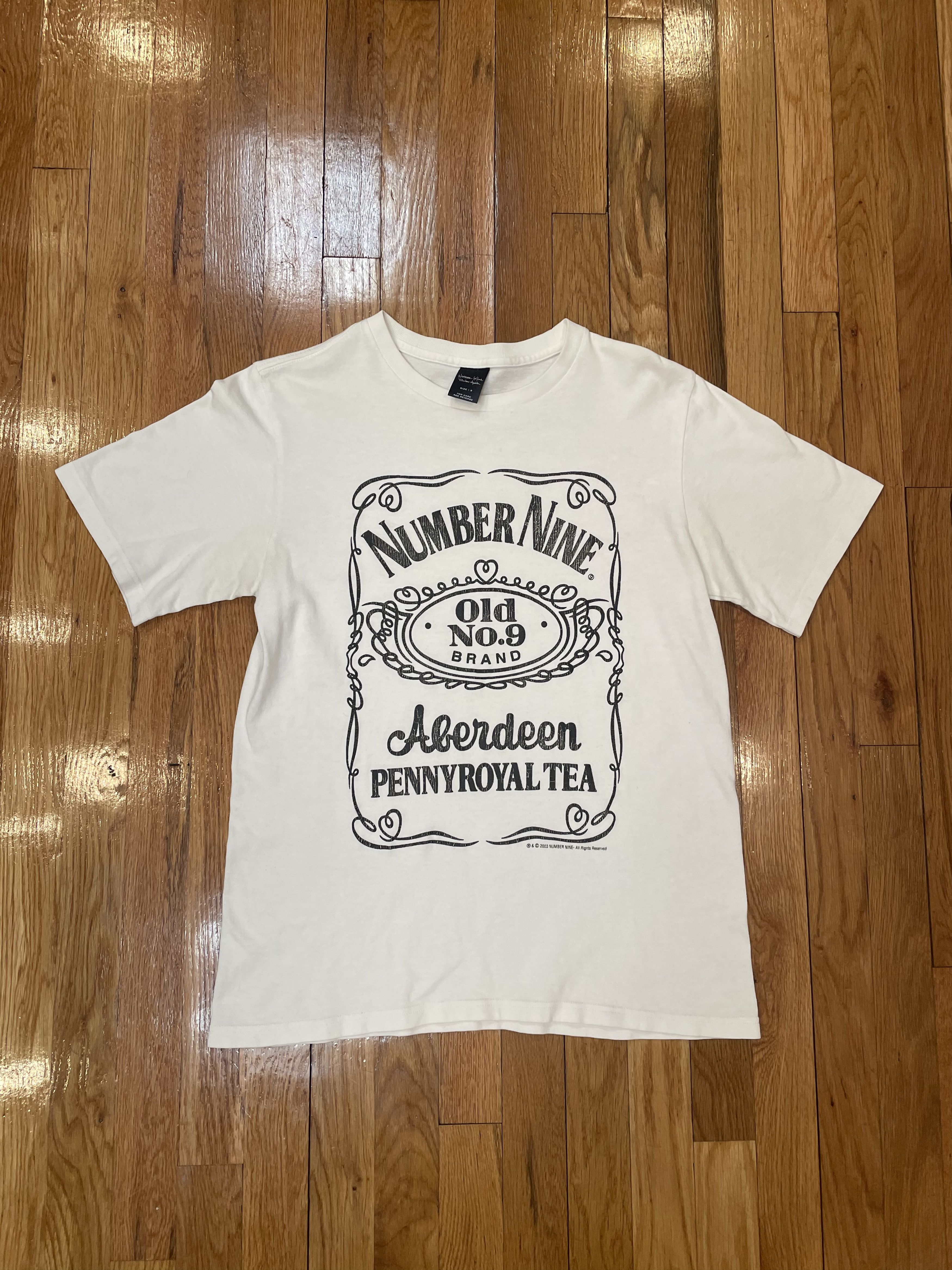 Number (N)ine Number (N)ine Jack Daniels Tee Royal Aberdeen Size US M / EU 48-50 / 2 - 2 Thumbnail