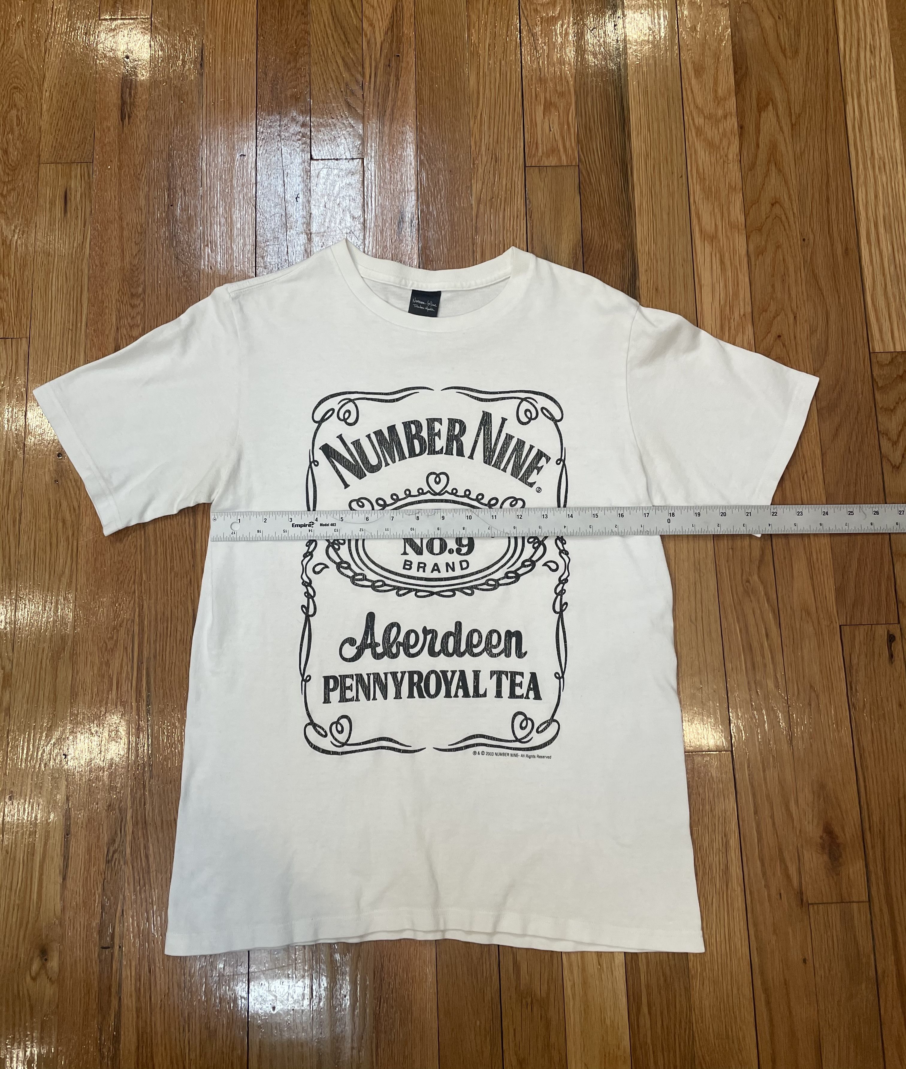 Number (N)ine Number (N)ine Jack Daniels Tee Royal Aberdeen Size US M / EU 48-50 / 2 - 6 Thumbnail