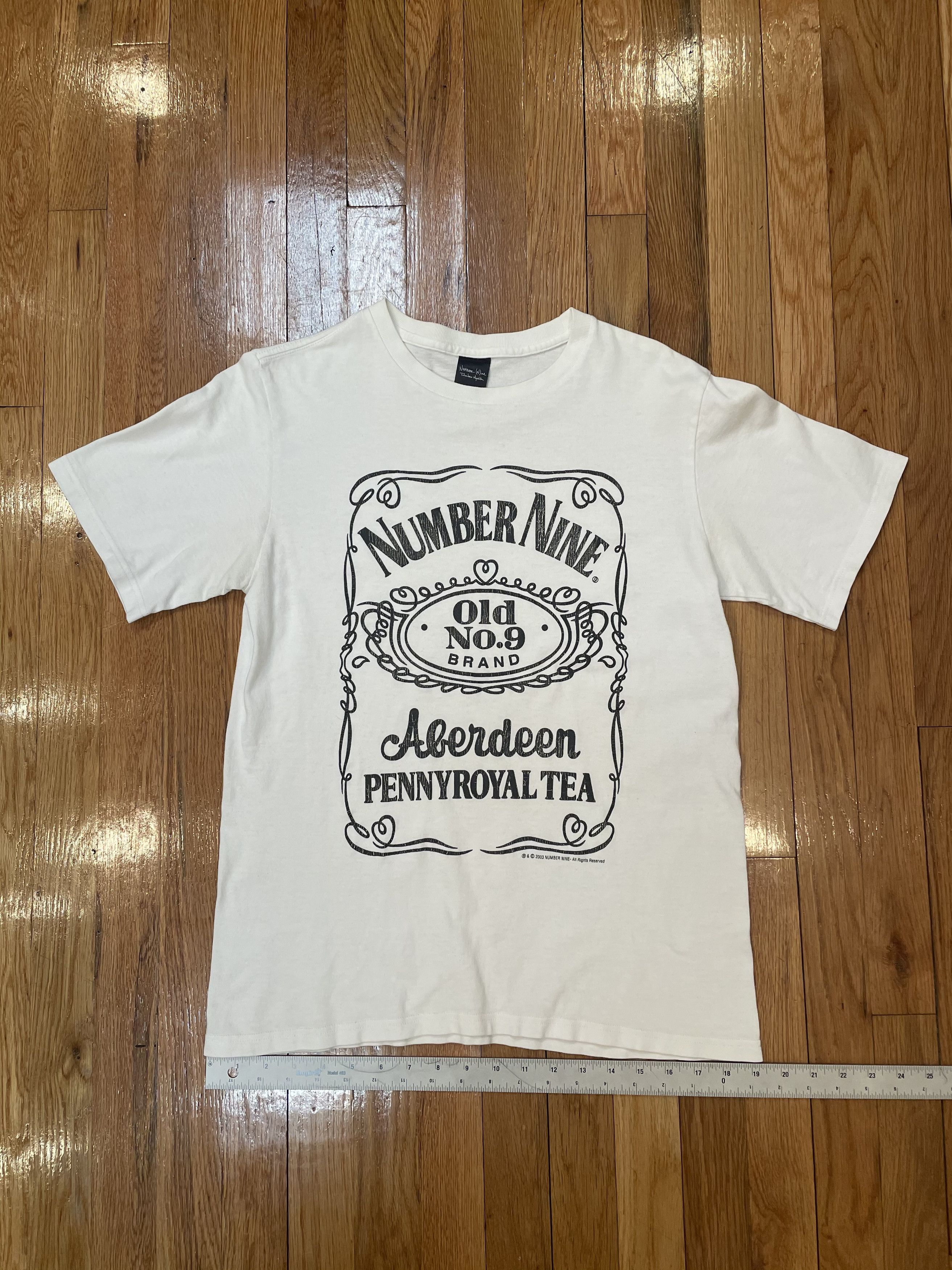 Number (N)ine Number (N)ine Jack Daniels Tee Royal Aberdeen Size US M / EU 48-50 / 2 - 5 Thumbnail