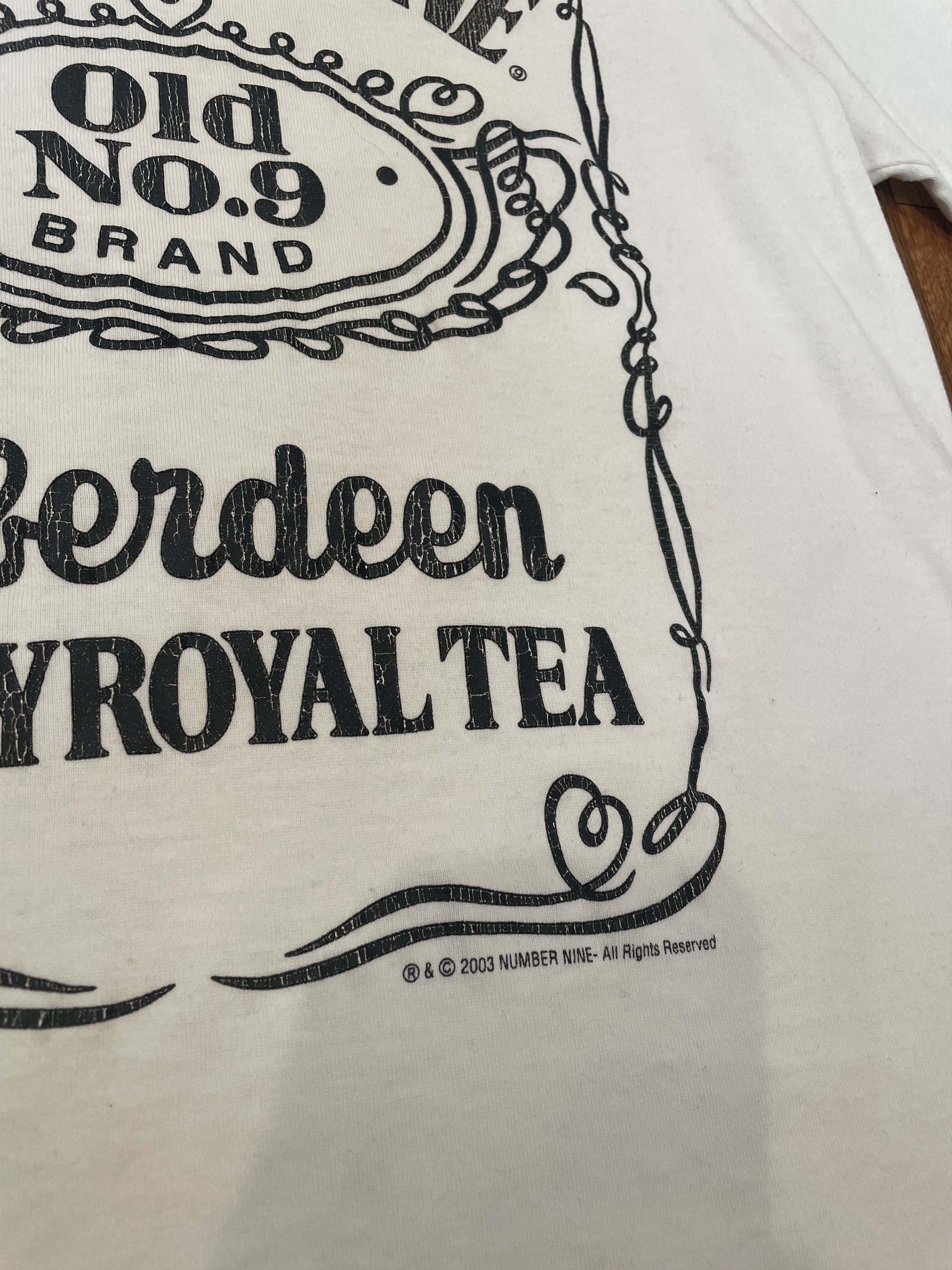 Number (N)ine Number (N)ine Jack Daniels Tee Royal Aberdeen Size US M / EU 48-50 / 2 - 3 Thumbnail