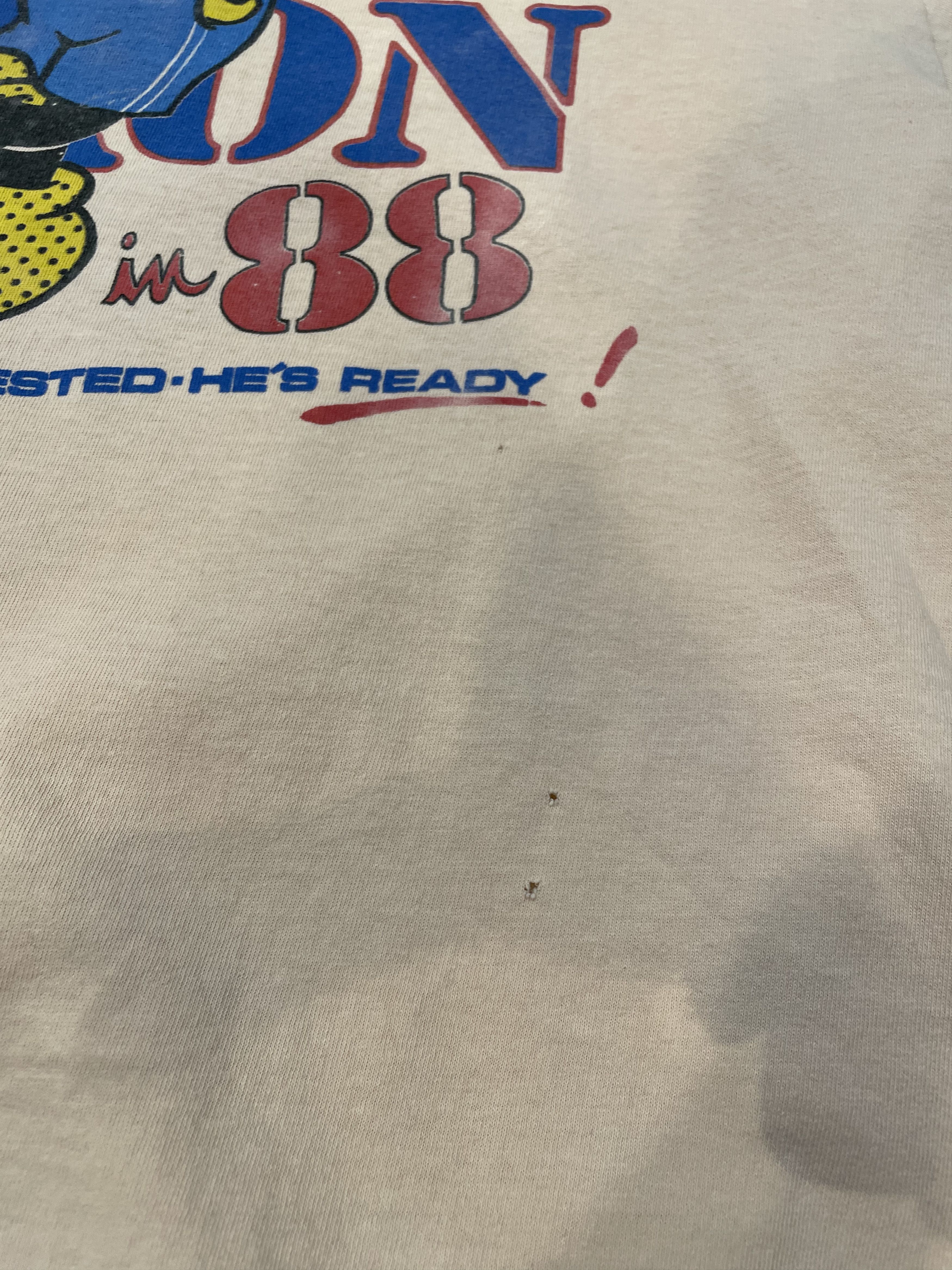 Vintage Richard Nixon in 88 Vintage Tee 1988 Size US XL / EU 56 / 4 - 4 Thumbnail