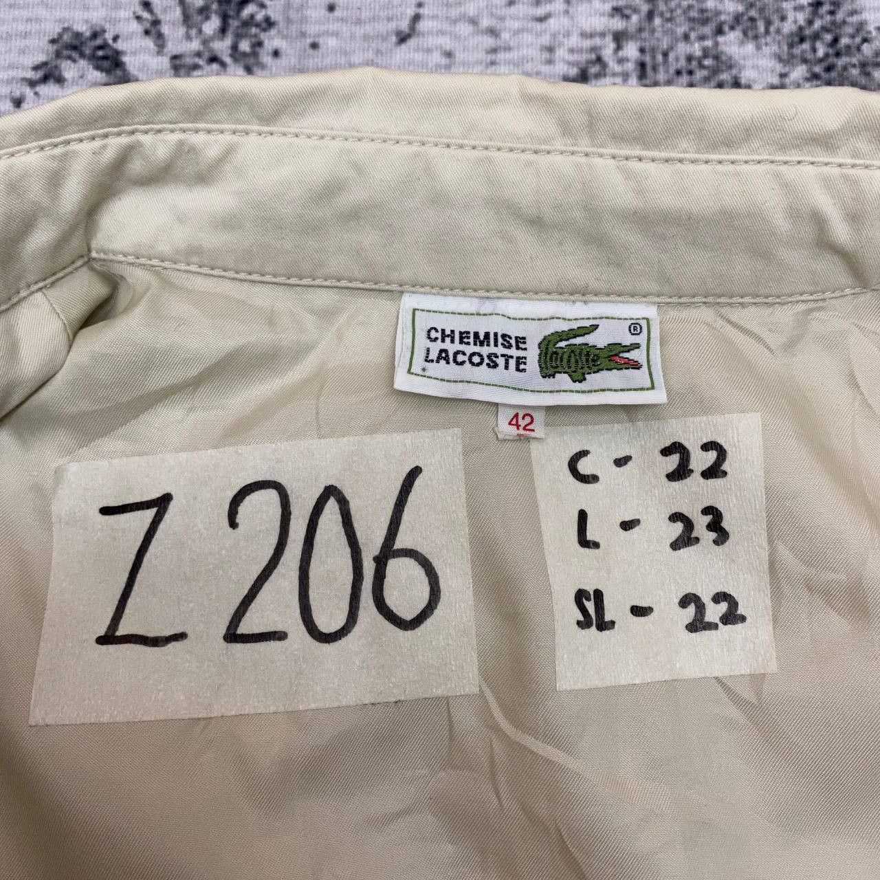 Lacoste × Vintage Z206 VTG CHEMISE LACOSTE JACKET Size US XS / EU 42 / 0 - 9 Thumbnail
