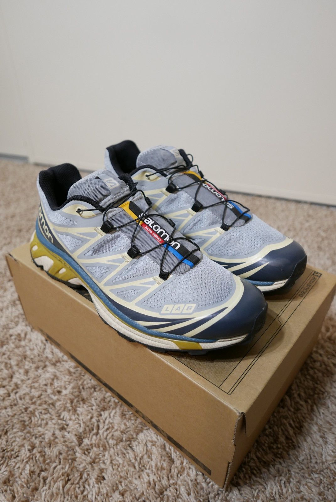 Salomon XT-6 Quarry Bleached Sand Cumin
