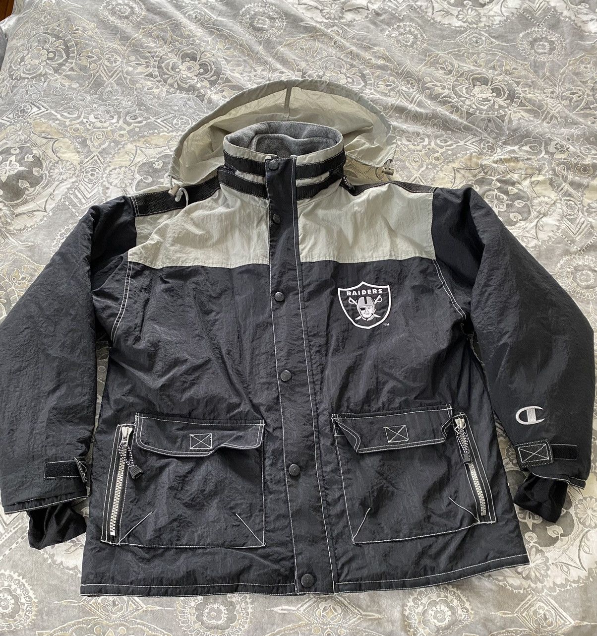 Raiders snow buy jacket xxl