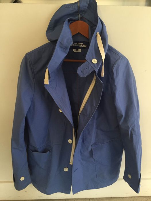 Junya Watanabe Waxed cotton rain jacket Grailed