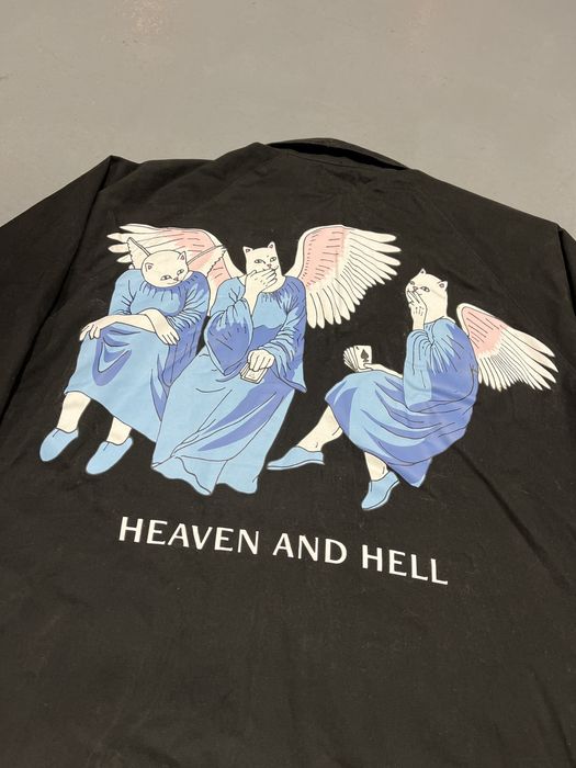 Rip N Dip HEAVEN AND HELL RIP N DIP BOMBER JACKET Grailed