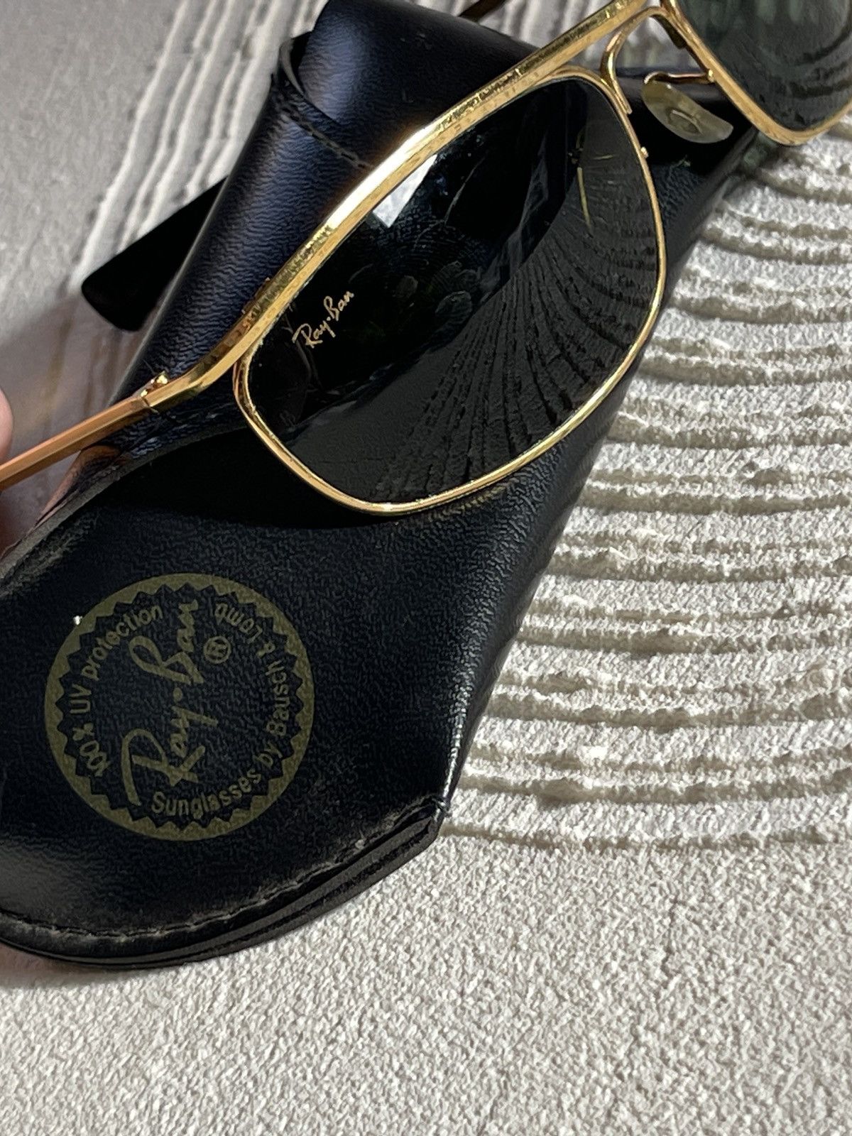 90's Ray Ban Olympian 2 dx vintage rare usa gold sunglasses