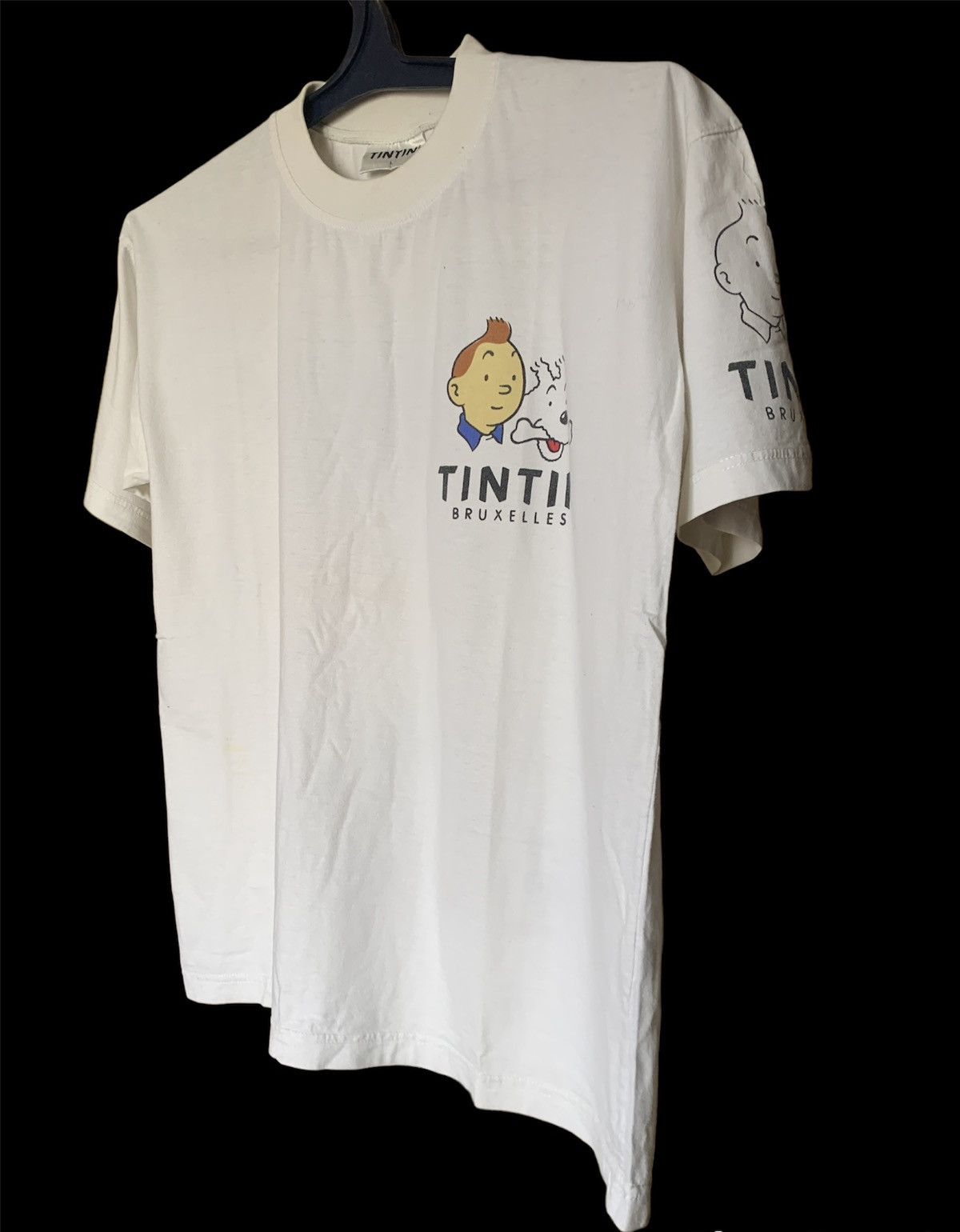 Cartoon Network 90’s TinTin The Shooting Star vintage logo t-shirt Size US L / EU 52-54 / 3 - 4 Thumbnail