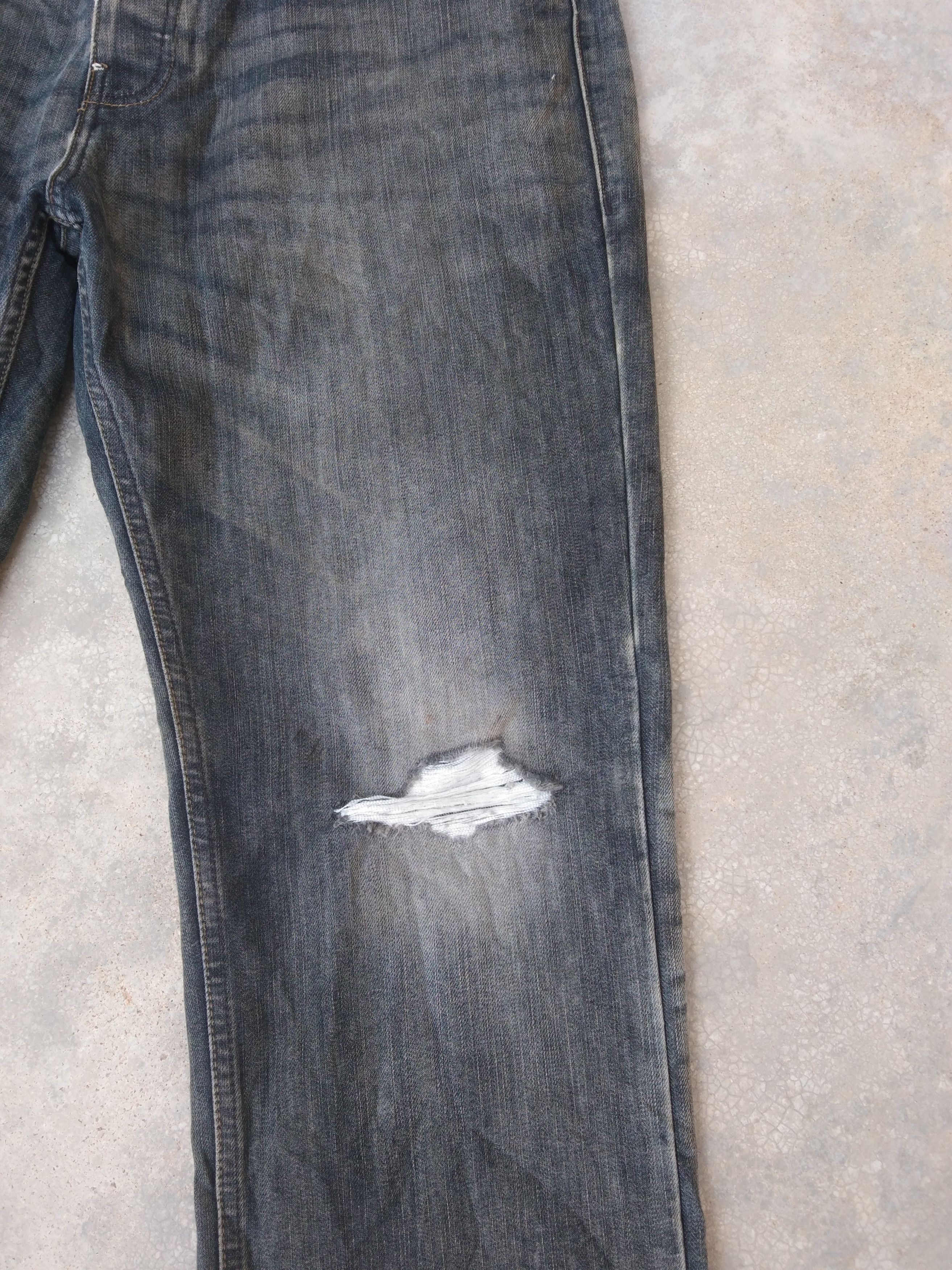 Jean × NEXT × Vintage Next Distressed Jeans 36x31 Size US 36 / EU 52 - 5 Thumbnail