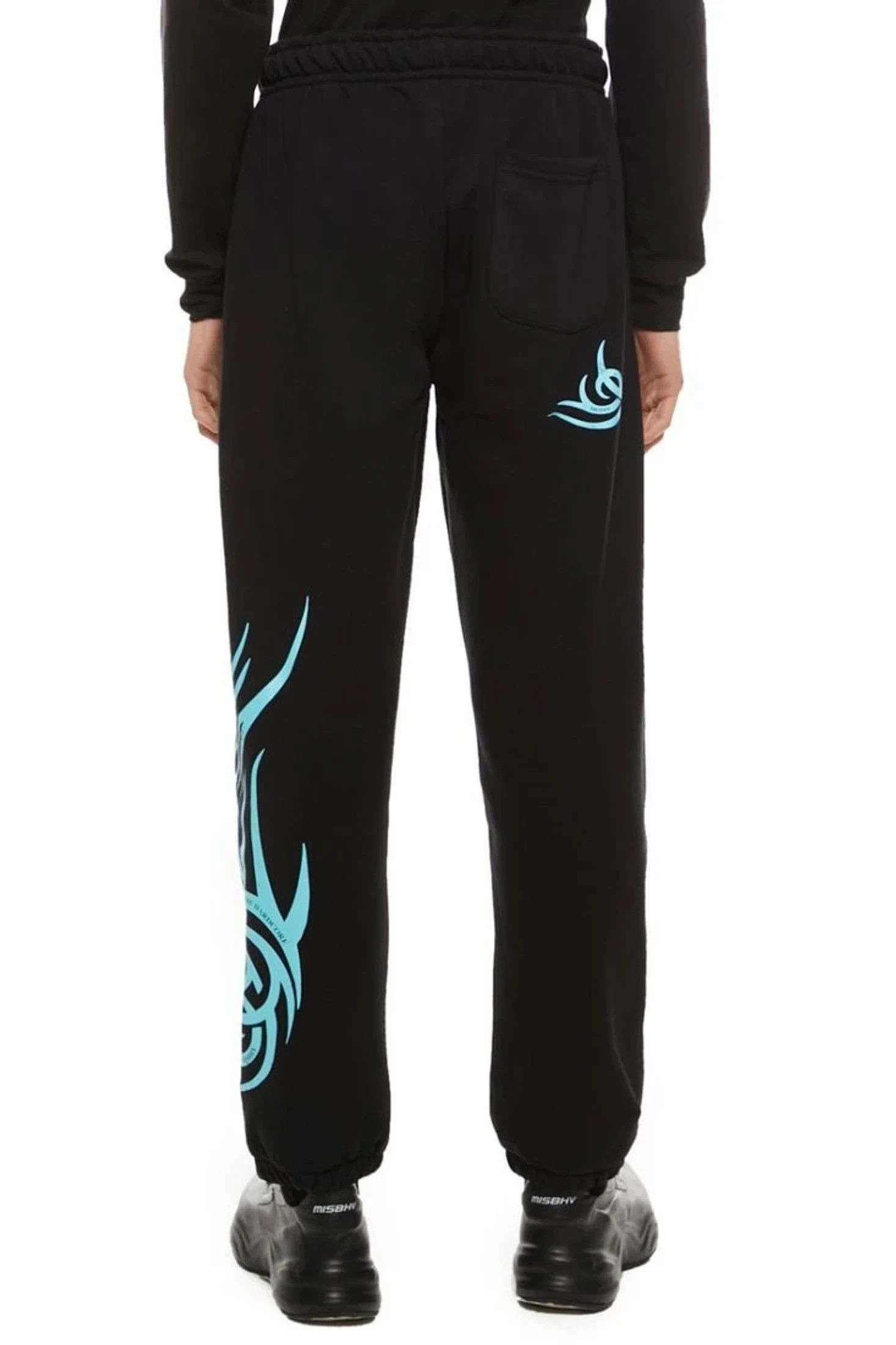 Misbhv Misbhv The Hardcore Pleasure Sweatpants Black Size US 28 / EU 44 - 2 Thumbnail