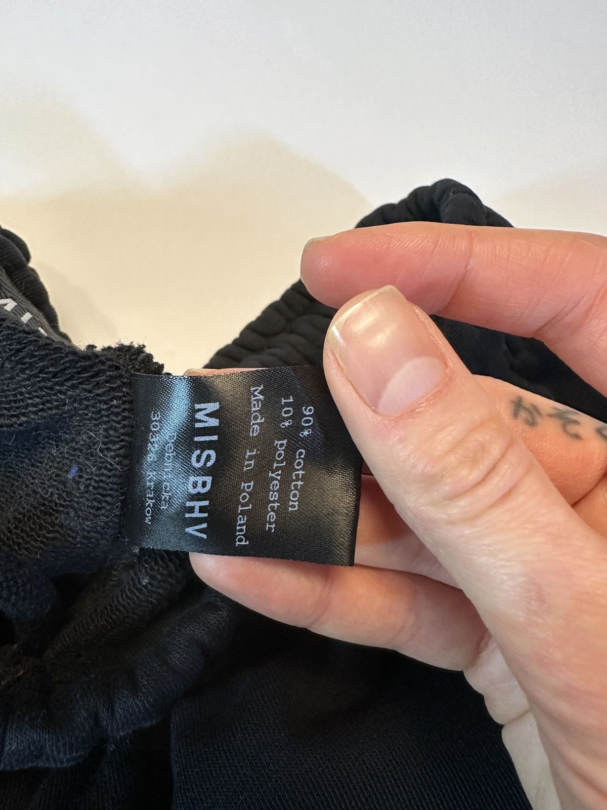 Misbhv Misbhv The Hardcore Pleasure Sweatpants Black Size US 28 / EU 44 - 8 Thumbnail