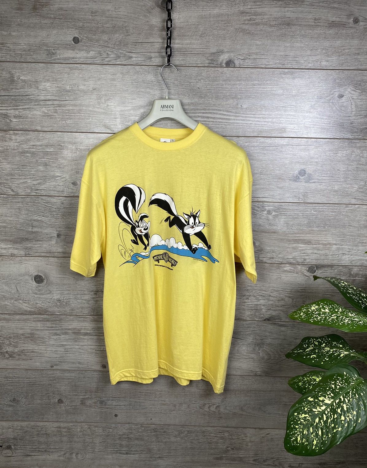 Vintage × Warner Bros Vintage Warner bros 1998 Hollywood in Germany Size US L / EU 52-54 / 3 - 1 Thumbnail