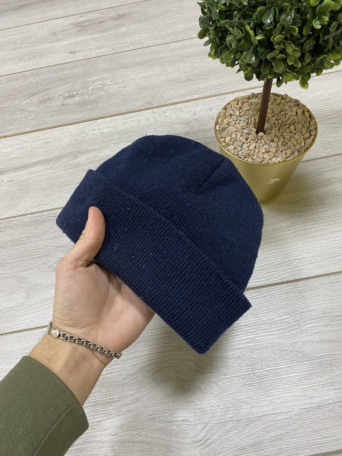 Nike Nike vintage 1990s casual swoosh beanie hat Size ONE SIZE - 2 Thumbnail