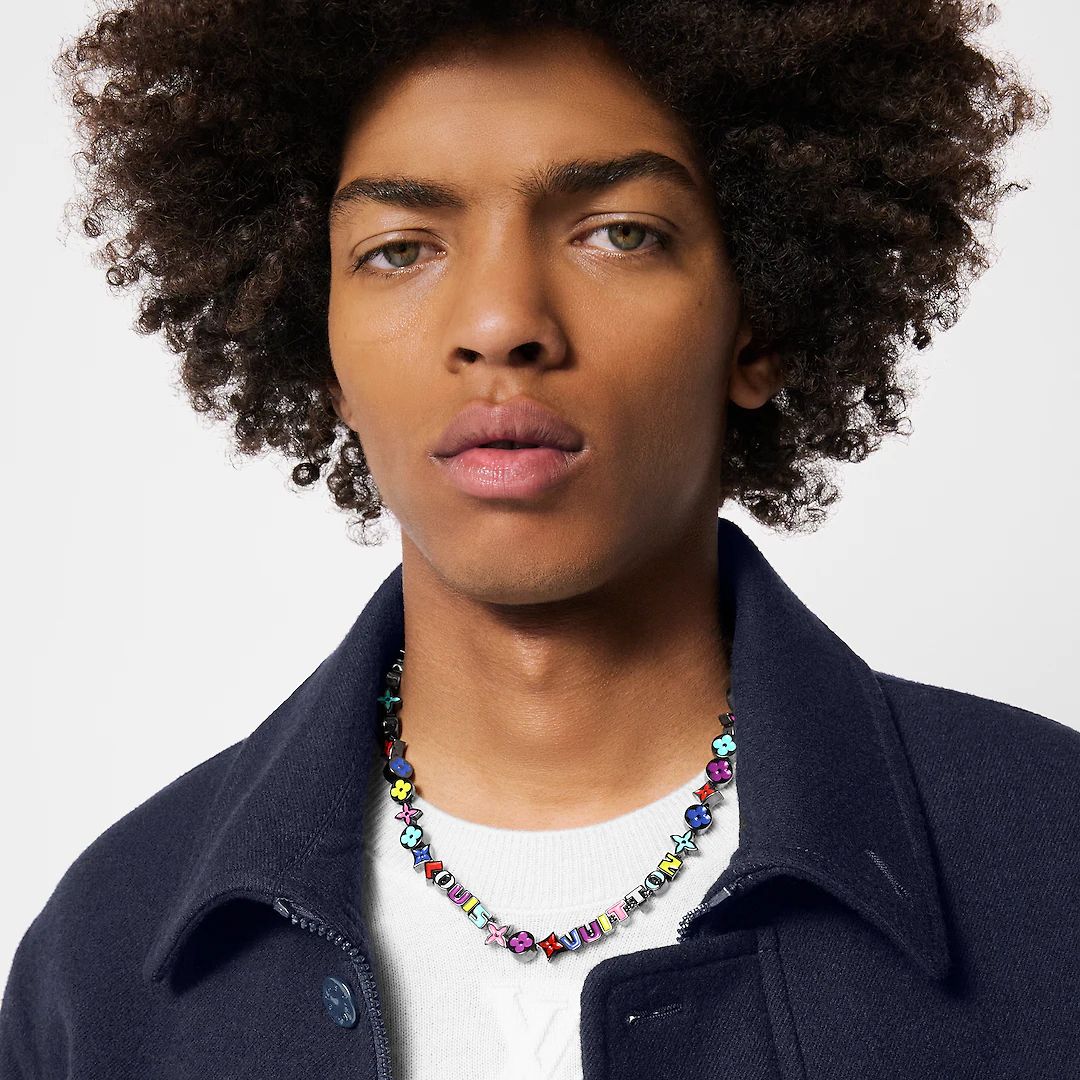 Louis Vuitton Monogram Party Necklace