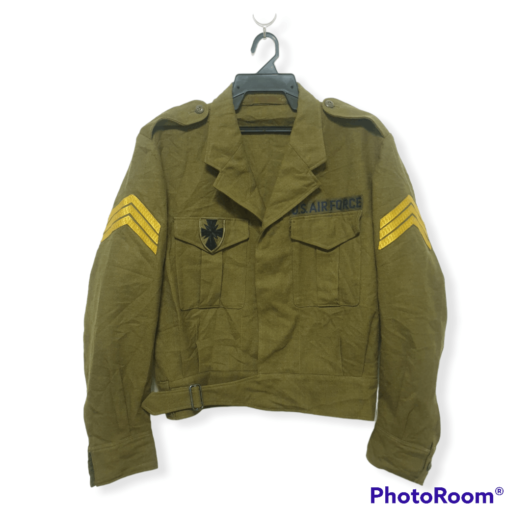 Japanese Brand Vintage Military US ARMY Green Jacket Size US M / EU 48-50 / 2 - 2 Thumbnail