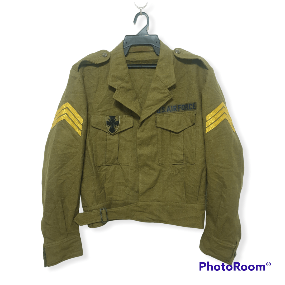 Japanese Brand Vintage Military US ARMY Green Jacket Size US M / EU 48-50 / 2 - 1 Thumbnail