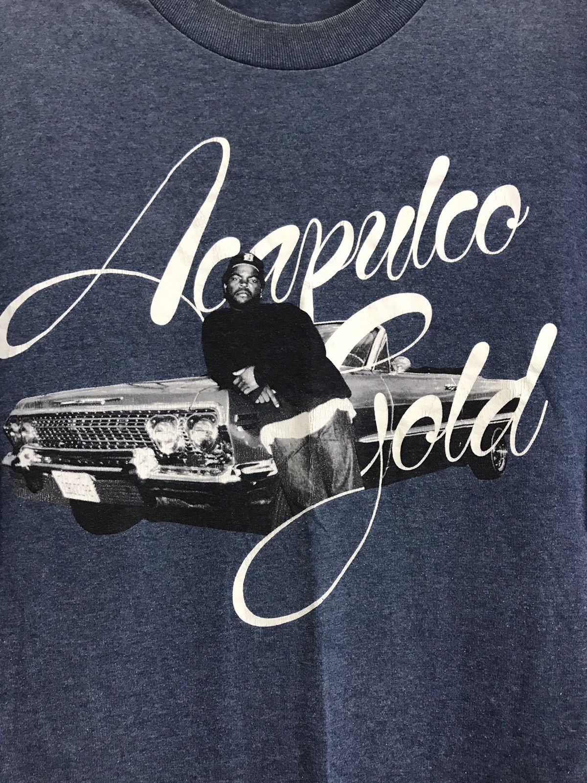 Rap Tees Vintage 90s ice Cube American rapper t shirt Size US XL / EU 56 / 4 - 3 Thumbnail