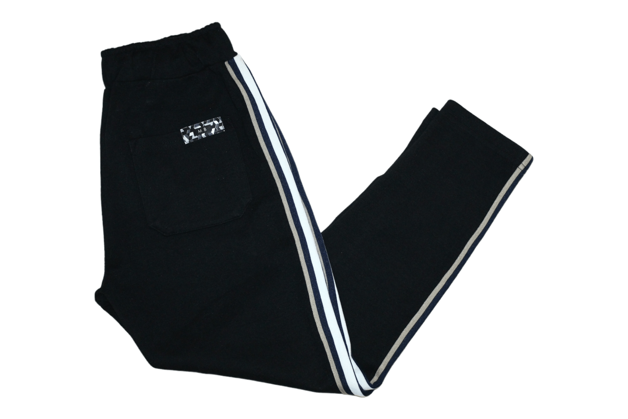 In The Attic Y2K🔥 GROWTH BY GRAIL stripe taped cropped sweatpants Size US 30 / EU 46 - 1 Thumbnail