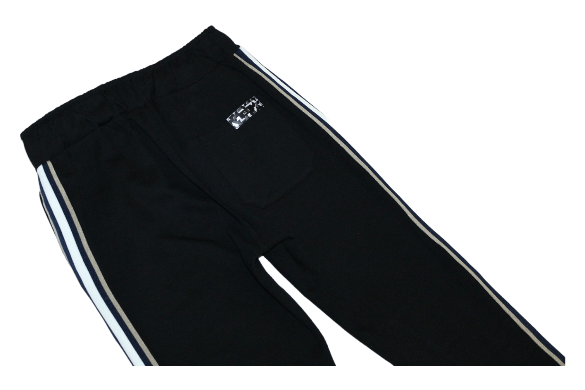 In The Attic Y2K🔥 GROWTH BY GRAIL stripe taped cropped sweatpants Size US 30 / EU 46 - 4 Thumbnail