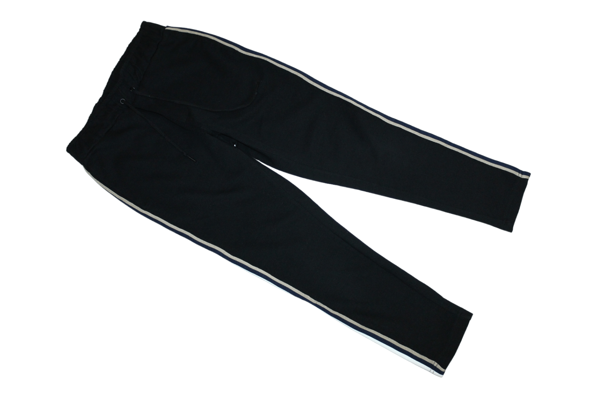 In The Attic Y2K🔥 GROWTH BY GRAIL stripe taped cropped sweatpants Size US 30 / EU 46 - 5 Thumbnail
