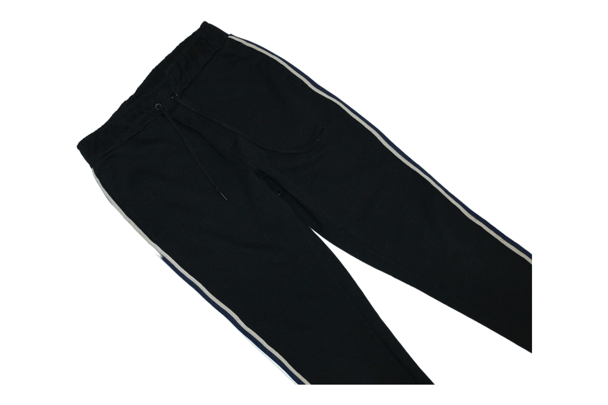In The Attic Y2K🔥 GROWTH BY GRAIL stripe taped cropped sweatpants Size US 30 / EU 46 - 3 Thumbnail