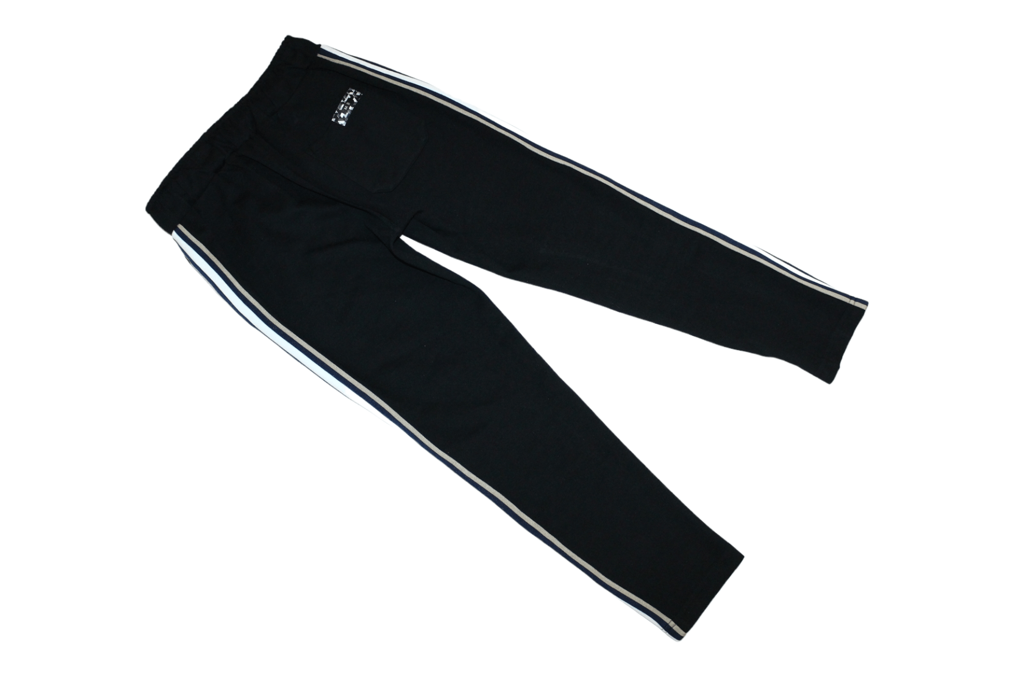 In The Attic Y2K🔥 GROWTH BY GRAIL stripe taped cropped sweatpants Size US 30 / EU 46 - 7 Thumbnail
