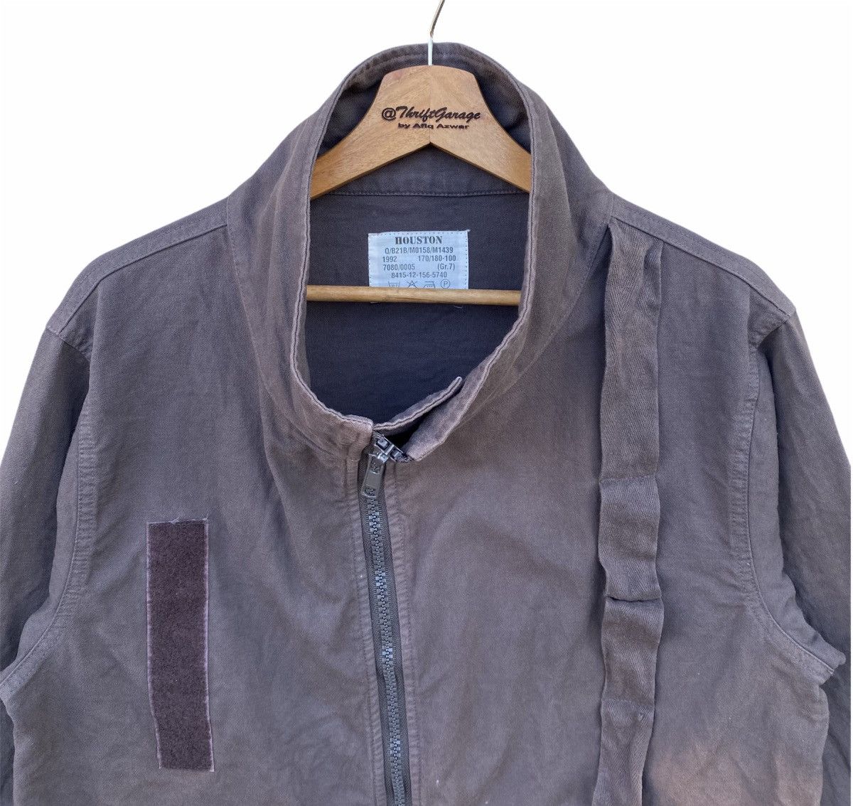 Japanese Brand Custom Vtg 90’s Houston Military Parachute TieDye Jacket Size US M / EU 48-50 / 2 - 2 Thumbnail