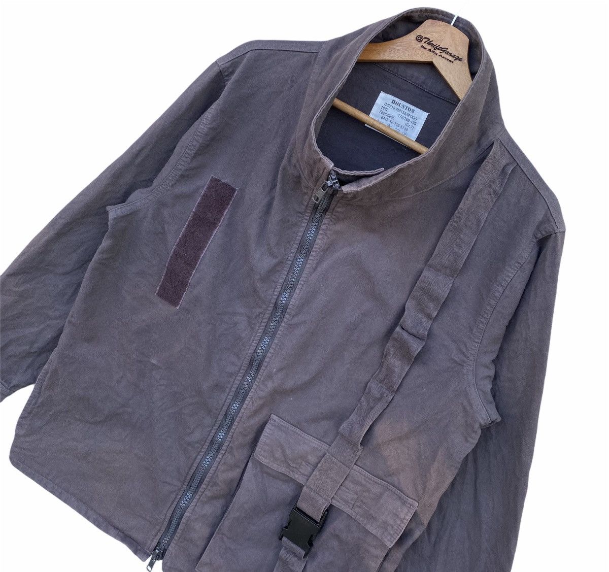 Japanese Brand Custom Vtg 90’s Houston Military Parachute TieDye Jacket Size US M / EU 48-50 / 2 - 3 Thumbnail