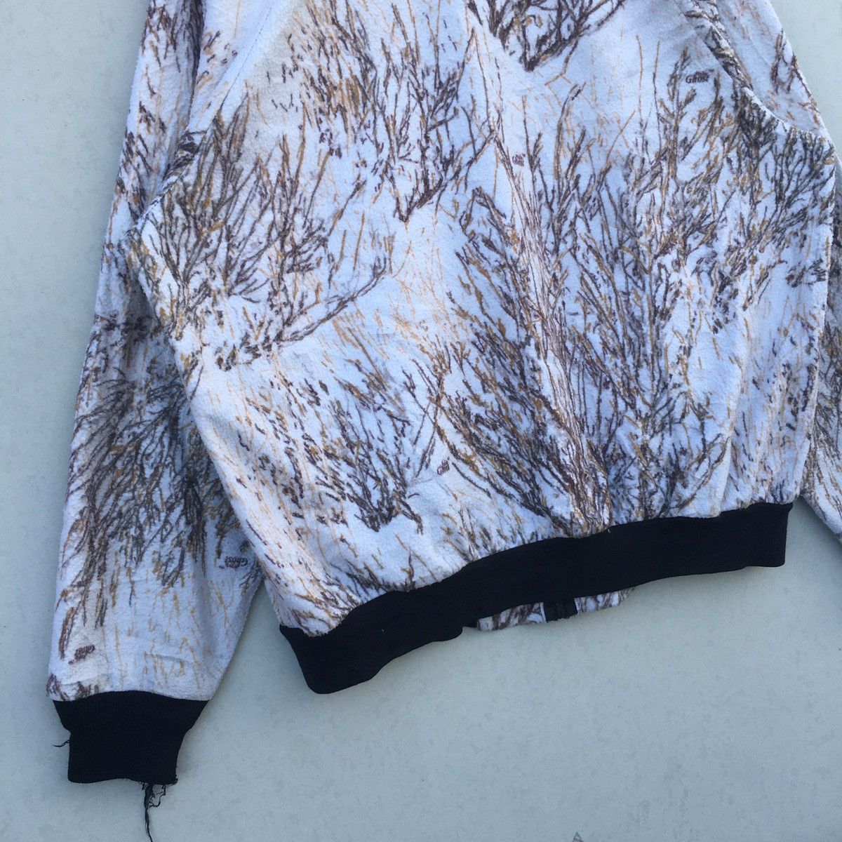 Japanese Brand Distressed WFS Winter Camo All Over Printed Hoodies Size US XXL / EU 58 / 5 - 11 Thumbnail