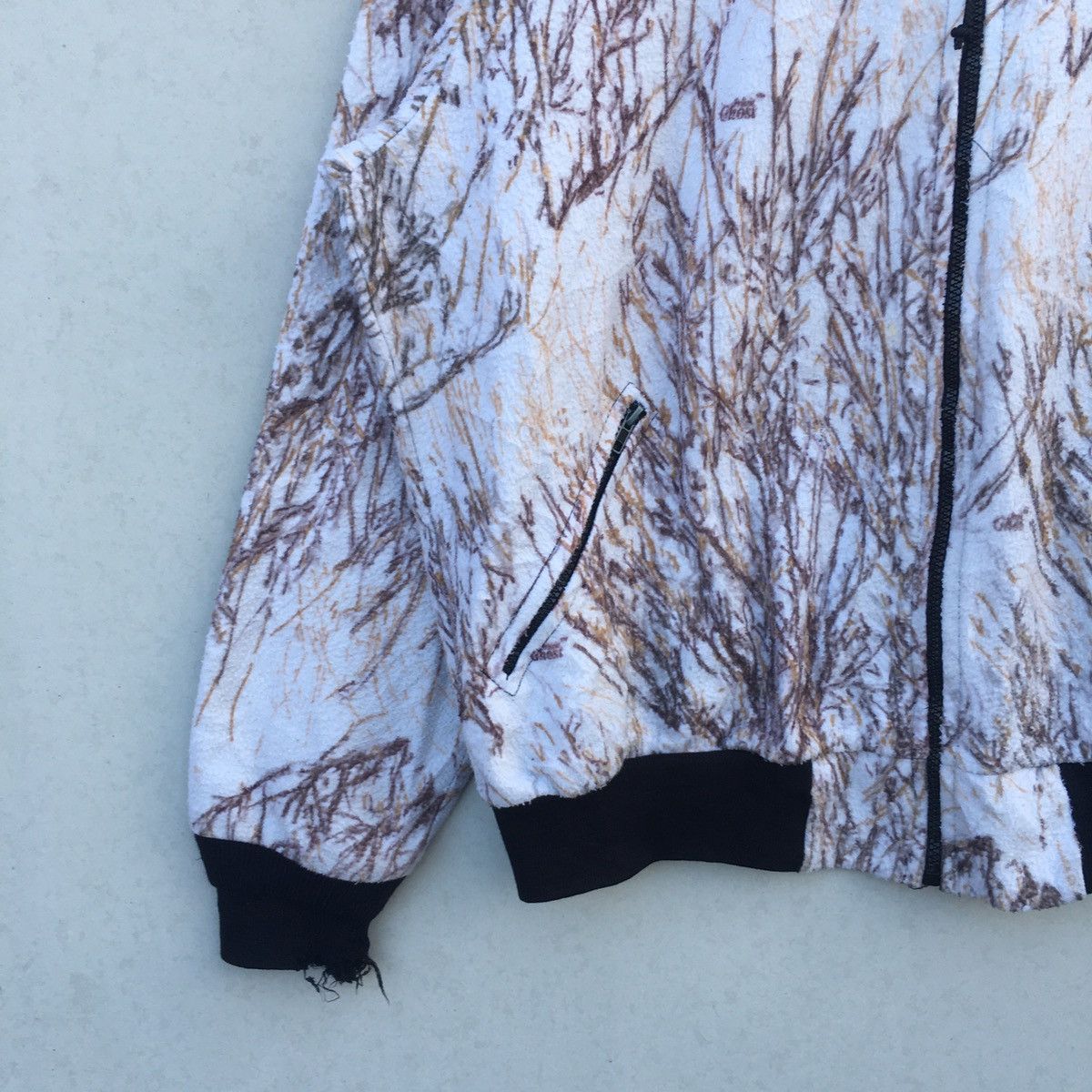 Japanese Brand Distressed WFS Winter Camo All Over Printed Hoodies Size US XXL / EU 58 / 5 - 5 Thumbnail