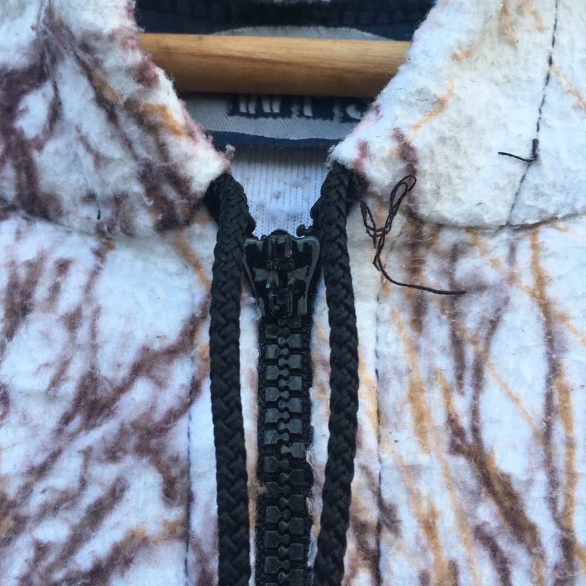Japanese Brand Distressed WFS Winter Camo All Over Printed Hoodies Size US XXL / EU 58 / 5 - 13 Thumbnail