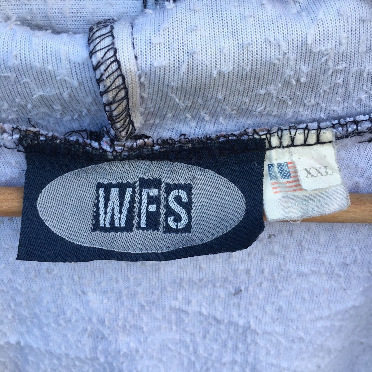 Japanese Brand Distressed WFS Winter Camo All Over Printed Hoodies Size US XXL / EU 58 / 5 - 15 Thumbnail