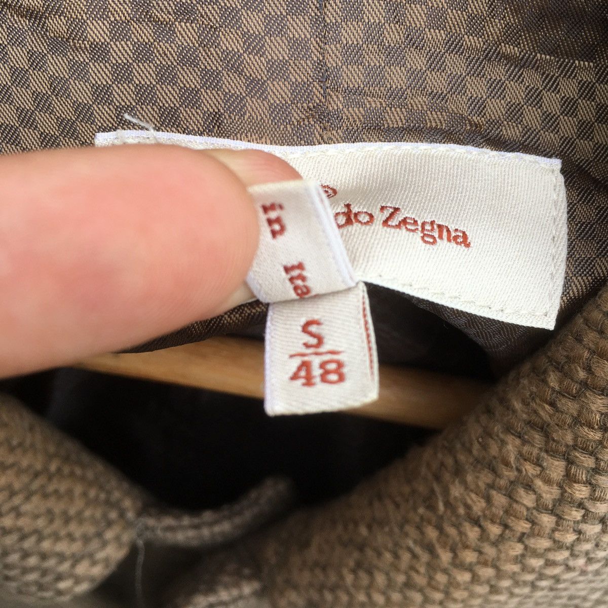 Ermenegildo Zegna Custom Ermenegildo Zegna Bleach Jacket Made in Italy Size US S / EU 44-46 / 1 - 9 Thumbnail