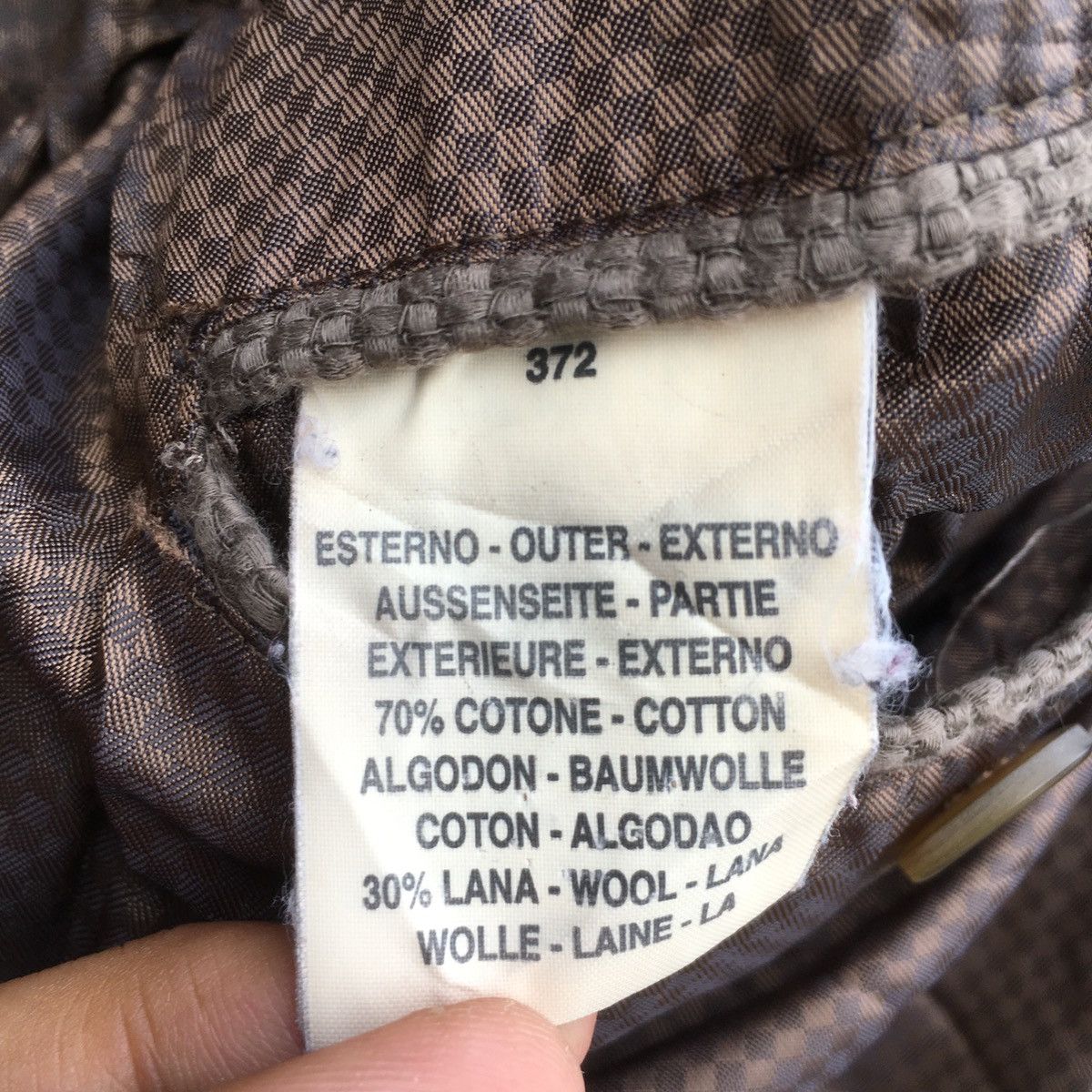 Ermenegildo Zegna Custom Ermenegildo Zegna Bleach Jacket Made in Italy Size US S / EU 44-46 / 1 - 11 Thumbnail