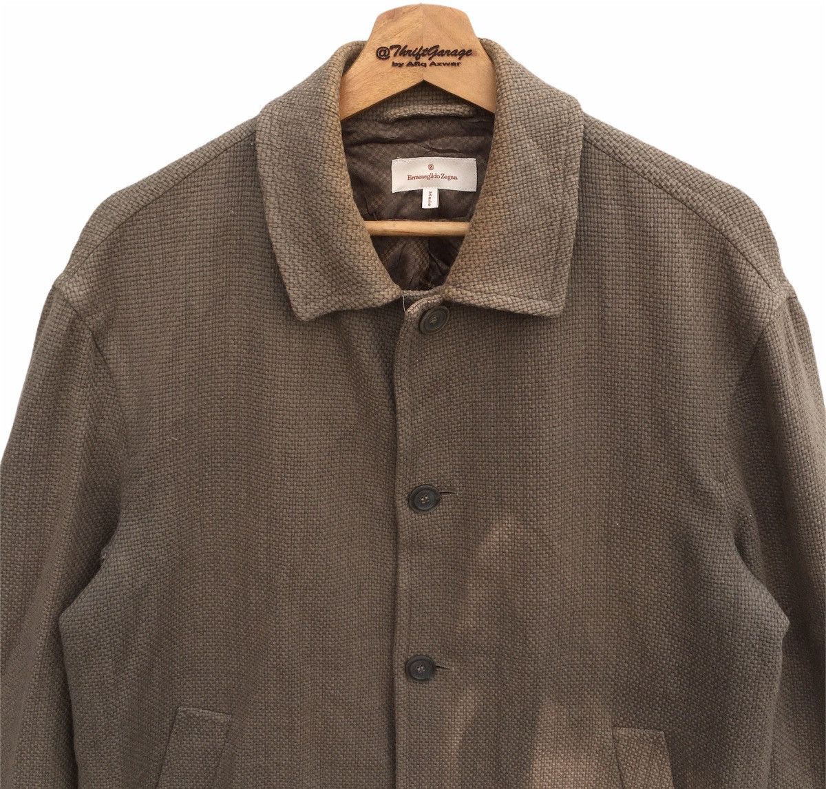 Ermenegildo Zegna Custom Ermenegildo Zegna Bleach Jacket Made in Italy Size US S / EU 44-46 / 1 - 2 Thumbnail