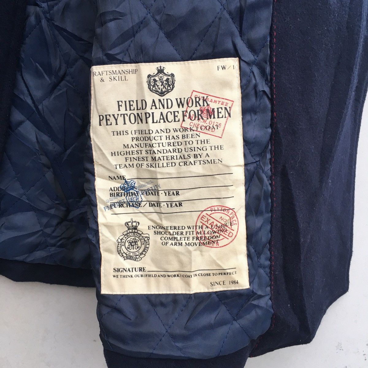 PPFM × Vintage Vtg Peyton Place For Men PPFM Double Breast Wool Coat Size US XL / EU 56 / 4 - 14 Thumbnail