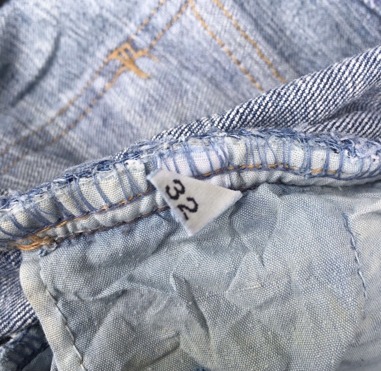Japanese Brand Rare Bikers Pants Acid Wash Skinny Jeans Inspired Balmain Size US 34 / EU 50 - 10 Thumbnail