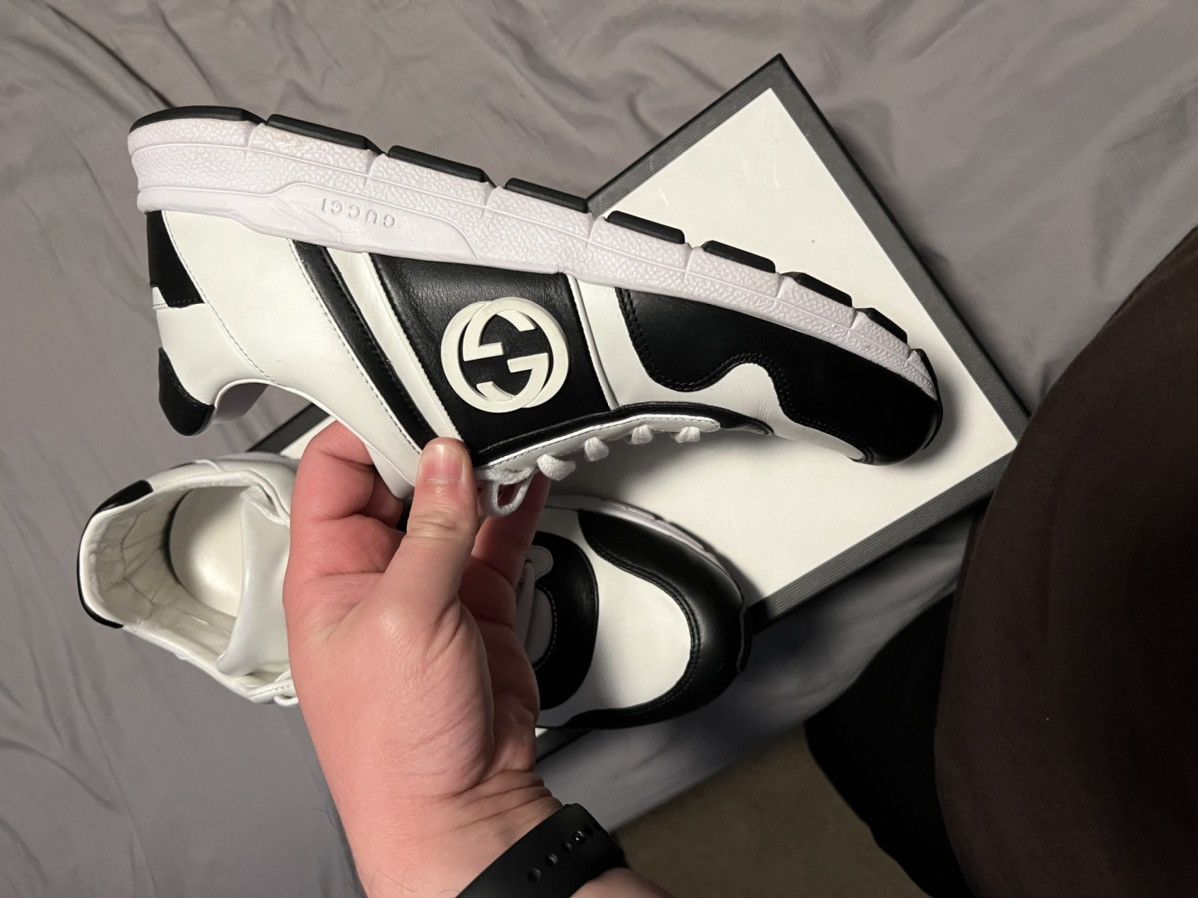 Gucci Black and White Gucci Shoes Size US 9.5 / EU 42-43 - 8 Thumbnail