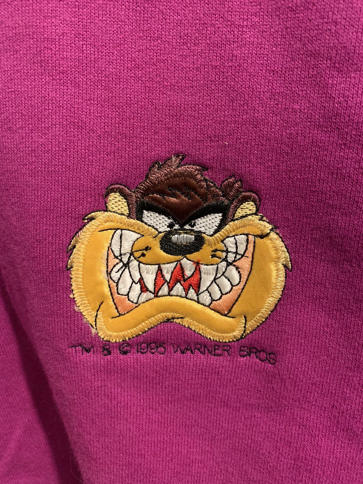 Vintage × Warner Bros Vintage Taz sweater Size US L / EU 52-54 / 3 - 4 Thumbnail