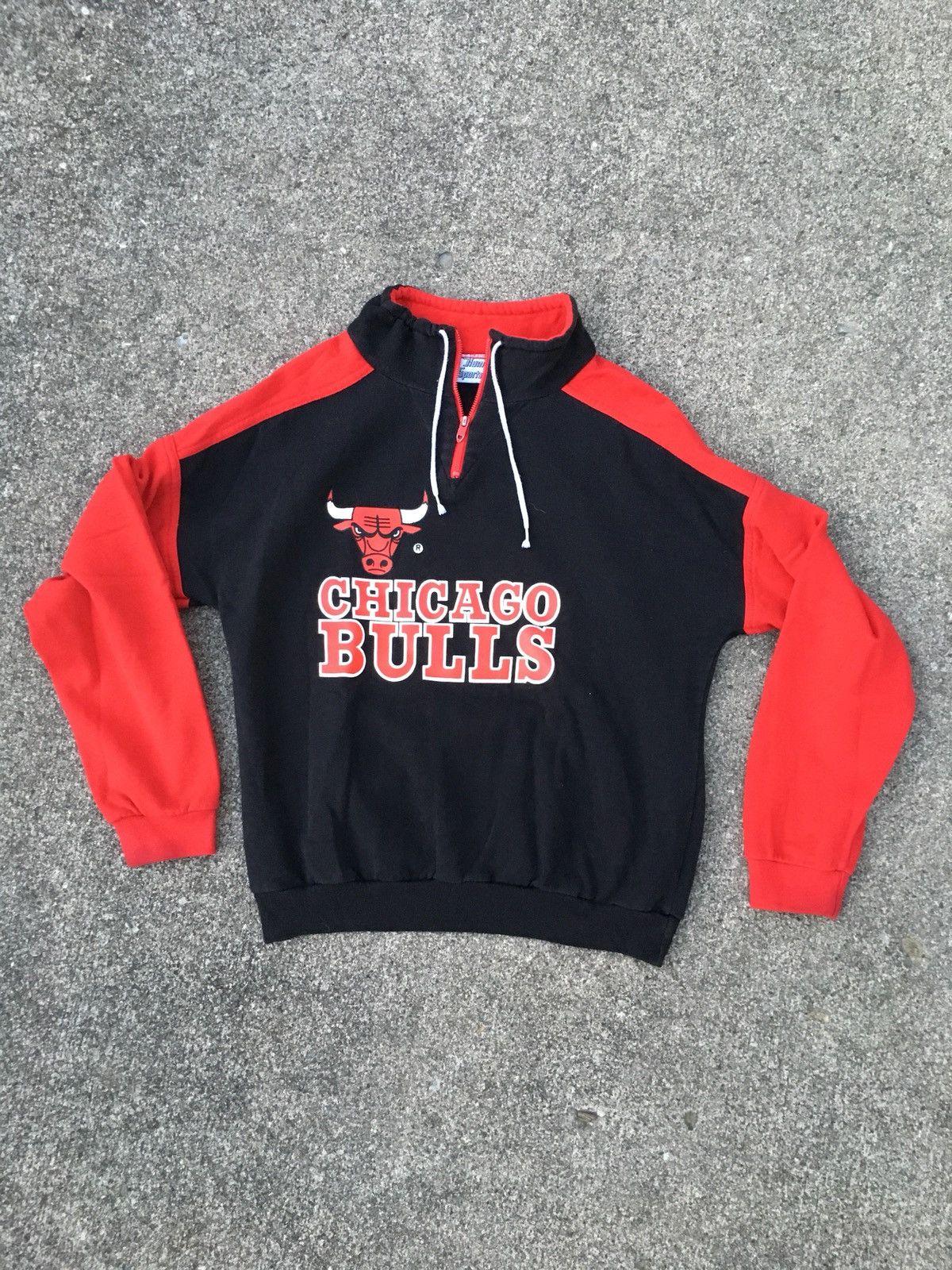 NBA × Vintage Vintage Chicago Bulls Pullover Sweater Size US S / EU 44-46 / 1 - 1 Thumbnail