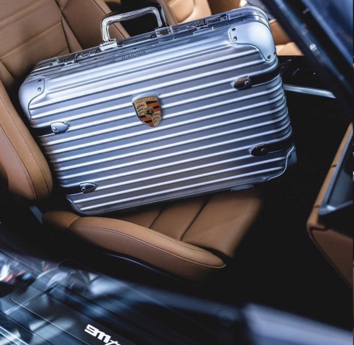 Porsche Design RIMOWA x Porsche Pepita heritage limited 911 suitcase ...