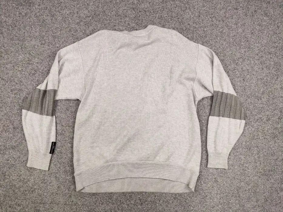 Carlo Colucci Vintage 90's Carlo Colucci Gray Japan Pattern Knit Sweater Size US L / EU 52-54 / 3 - 7 Thumbnail