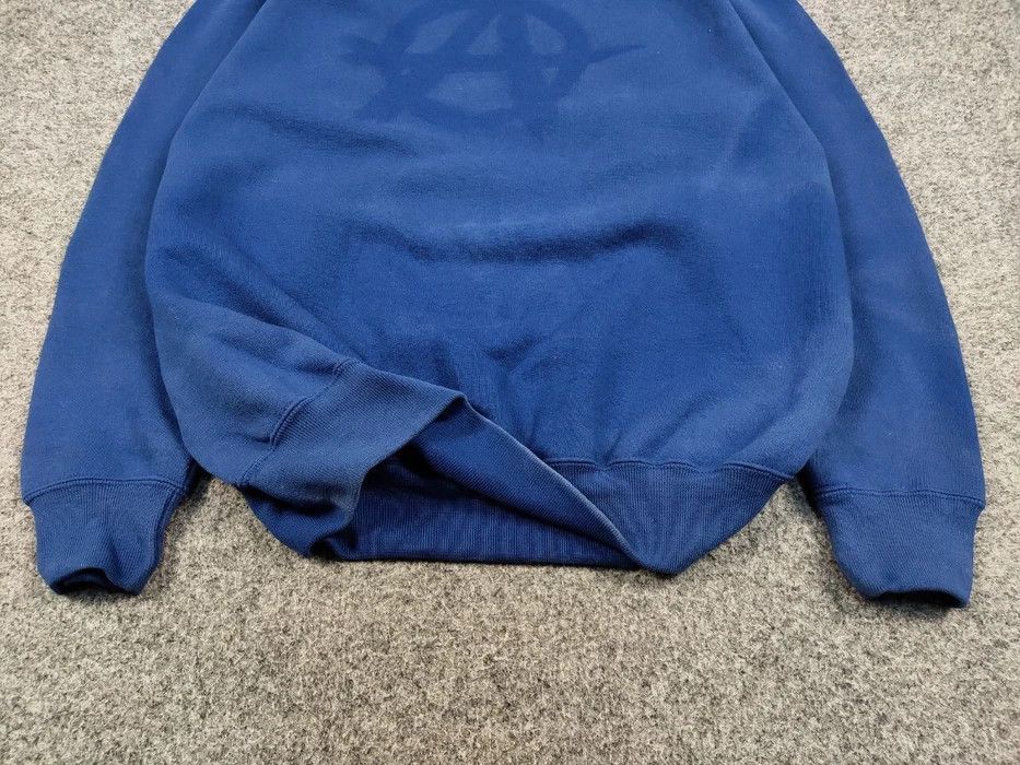 Russell Athletic Vintage 90s Russell Sun Faded "Anarchy" Crewneck Sweatshirt Size US XL / EU 56 / 4 - 4 Thumbnail