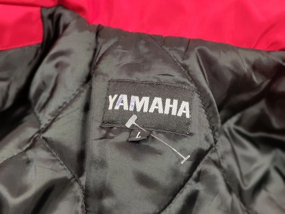 Yamaha Vintage 90's Yamaha Racing red logo padded Casual Jacket Size US L / EU 52-54 / 3 - 9 Thumbnail