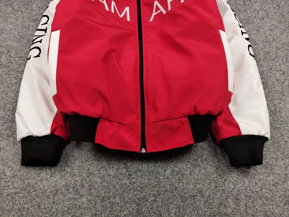 Yamaha Vintage 90's Yamaha Racing red logo padded Casual Jacket Size US L / EU 52-54 / 3 - 4 Thumbnail
