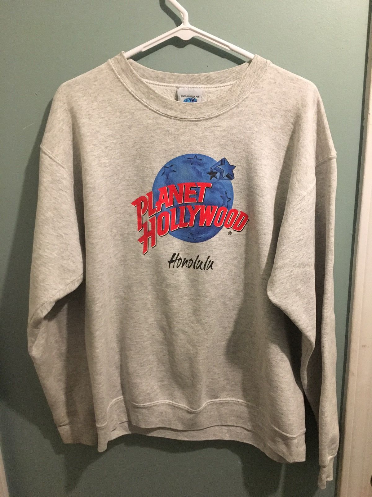 Planet Hollywood × Vintage Vintage Planet Hollywood Sweater Size US L / EU 52-54 / 3 - 1 Preview