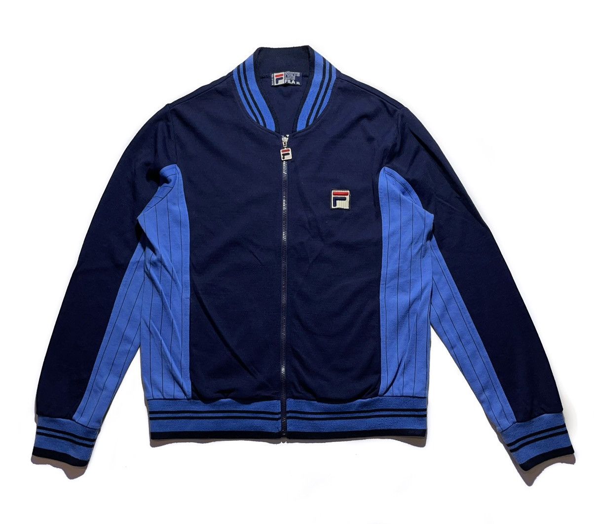 Fila Fila White Line Vintage Track Jacket Size US XL / EU 56 / 4 - 1 Thumbnail