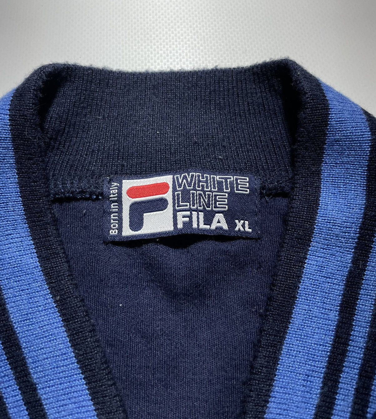 Fila Fila White Line Vintage Track Jacket Size US XL / EU 56 / 4 - 6 Thumbnail
