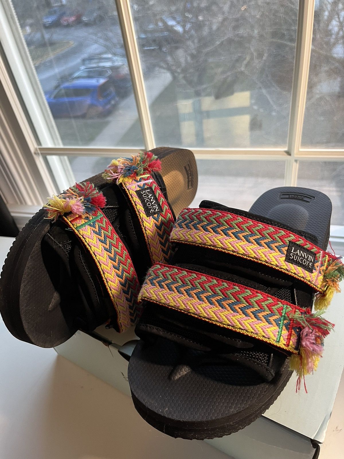 Lanvin Suicoke Moto Sandals Slides